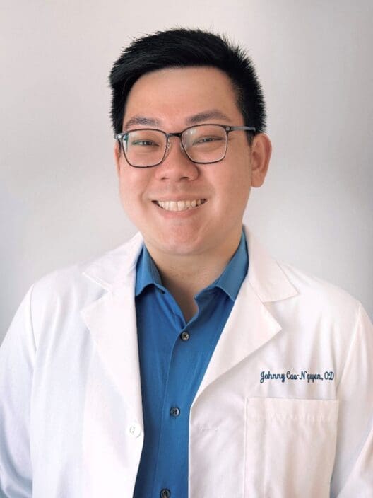 Johnny Cao-Nguyen OD, eye doctor at an NVISION eye clinic that specializes in LASIK, Cataract surgery and more