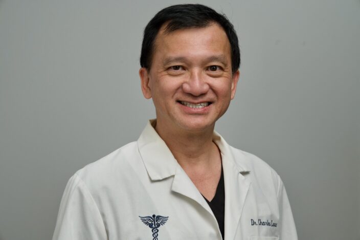 Charles Luu, optometrist at Winston Eye Clinic in Fullerton, California