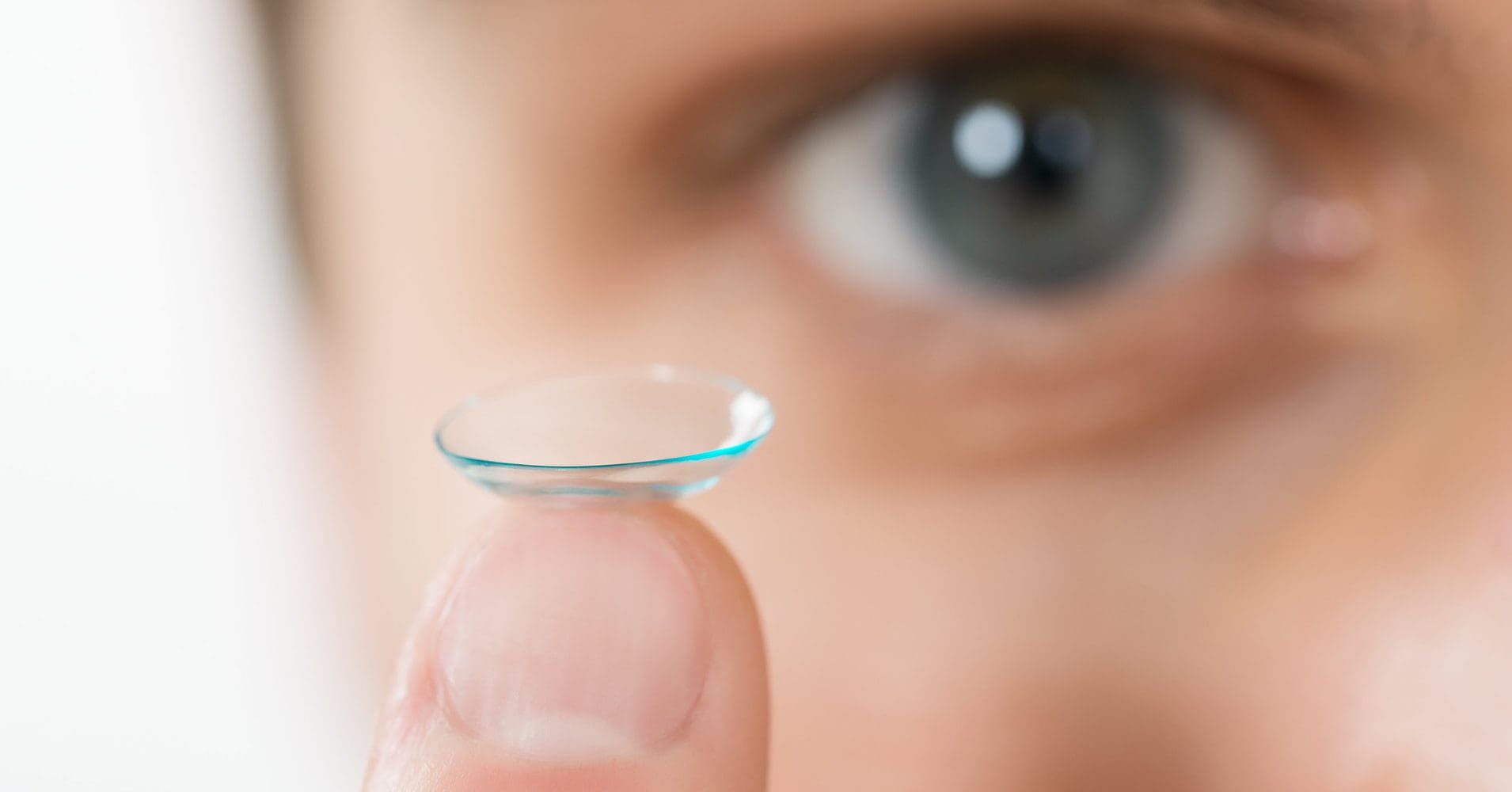 Contact lenses are m...