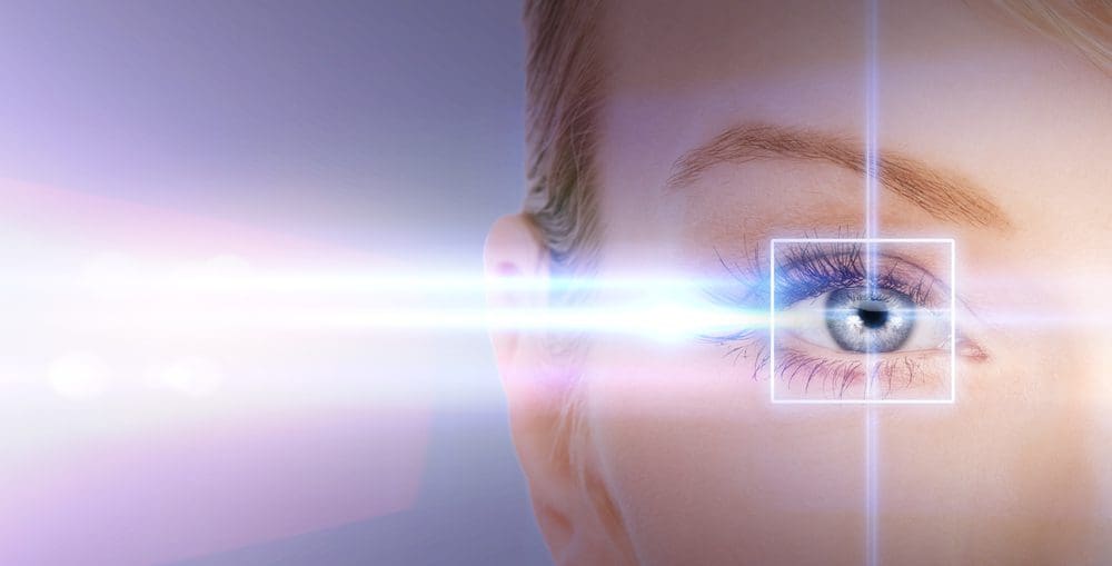 laser eye representation